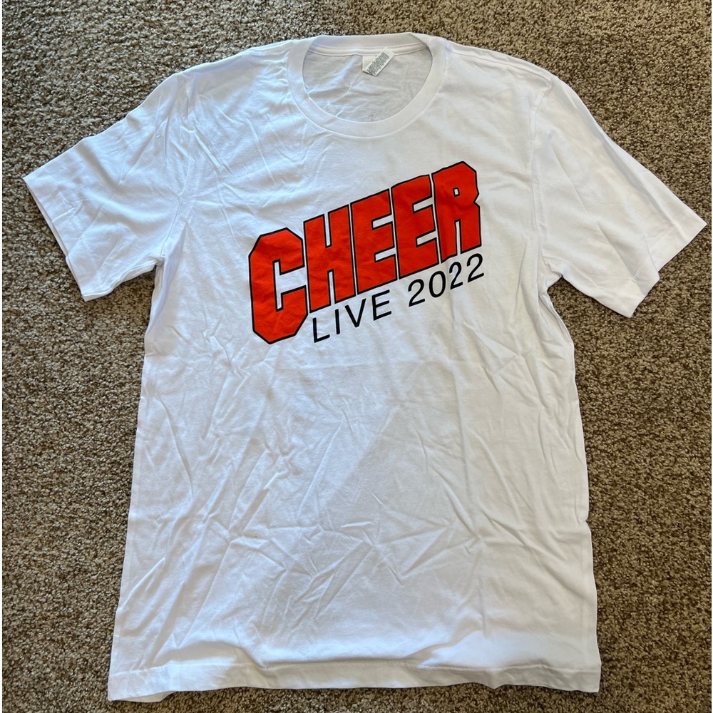 CHEER LIVE tour t-shirt 2022